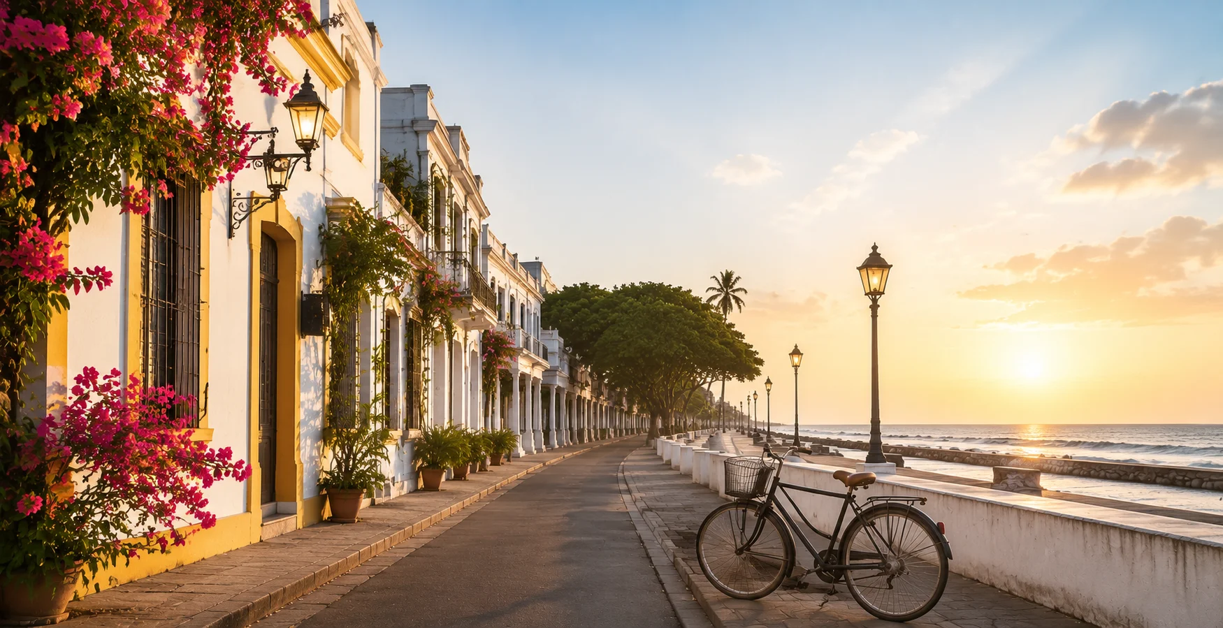 Top Places to Visit Near White Town in Pondicherry for a Perfect Heritage and Coastal Experience
