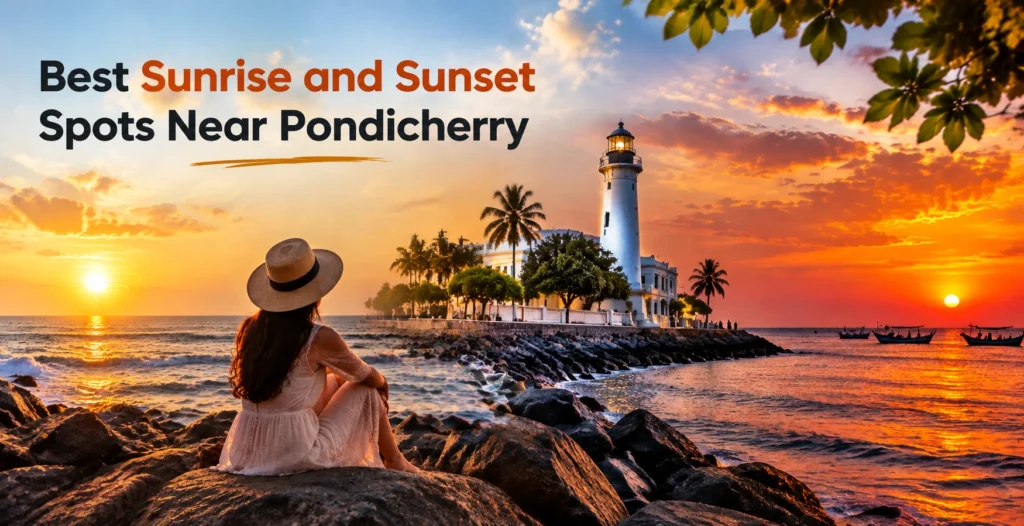 Best Sunrise and Sunset Spots Near Pondicherry